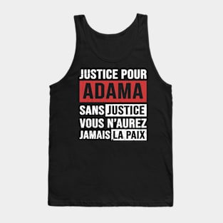 Justice Pour ADAMA Tank Top